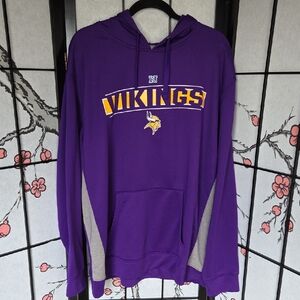 NFL Team Apparel Purple Hoodie 2XL